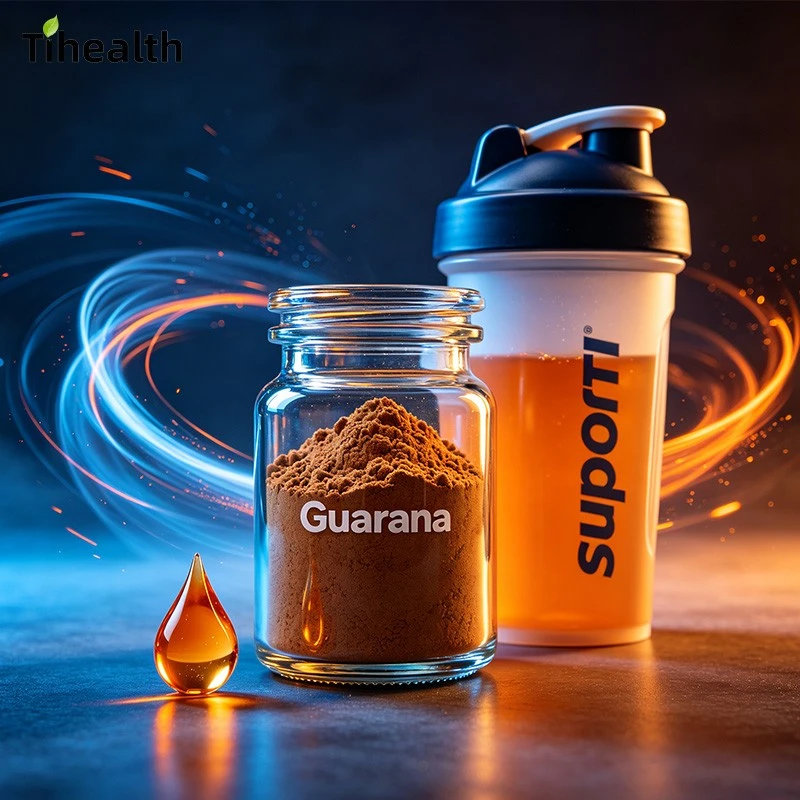 Standardized Guarana Seed Extract (Natural Caffeine ≥10%-22%) | Energy & Performance API | Paullinia Cupana factory